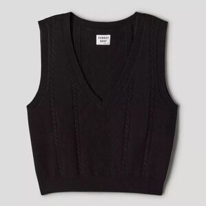 Sunday best Quinn sweater vest VG Size L